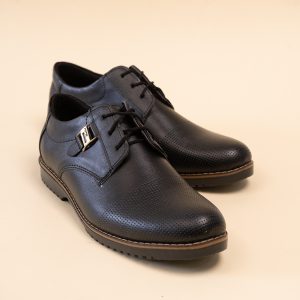 کفش رسمی مردانه مشکی سگک سوزنی مدل D40